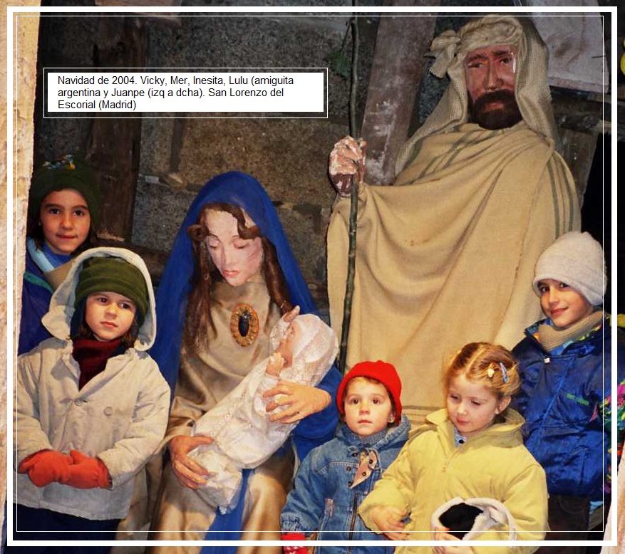 Familia Dubie Simionato 2004 Belen de El Escorial